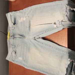 Women's holy jeans
